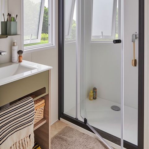 CASA MOBILE 6 persone - "BAHIA MODULO Confort +" - 27m² - 4/6 persone - 2 camere da letto - Terrazza coperta