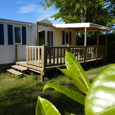 Mobilheim 6 personen - BAHAMAS 36m² - 3 Schlafzimmer - Überdachte Terrasse
