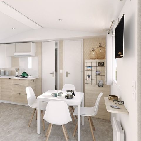 Mobilheim 6 Personen - Superior 4/6 Personen (ca. 38 m²)