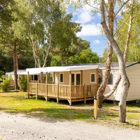 Mobile home 4 persons - Comfort 28m² (2 bedrooms) + Terrace + TV