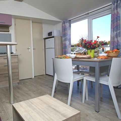 MOBILHOME 8 personnes - Confort 4 chambres 8 Pers avec terrasse