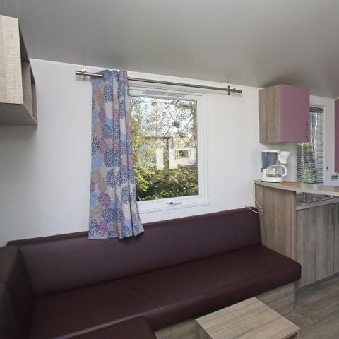 Mobilheim 8 Personen - Komfort 4 Zimmer 8 Pers. mit Terrasse