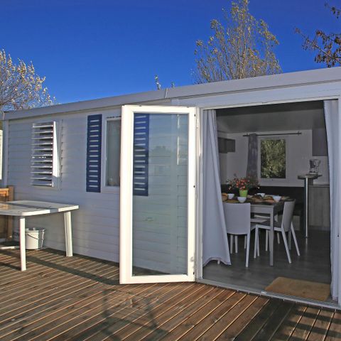 MOBILHOME 8 personnes - Confort 4 chambres 8 Pers avec terrasse