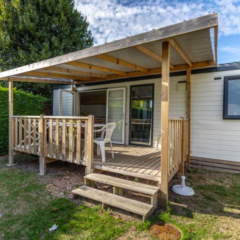 MOBILHOME 5 personas - Confort 2 habitaciones con terraza