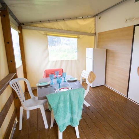 Bungalowtent 5 personen - Tithome 2 slaapkamers