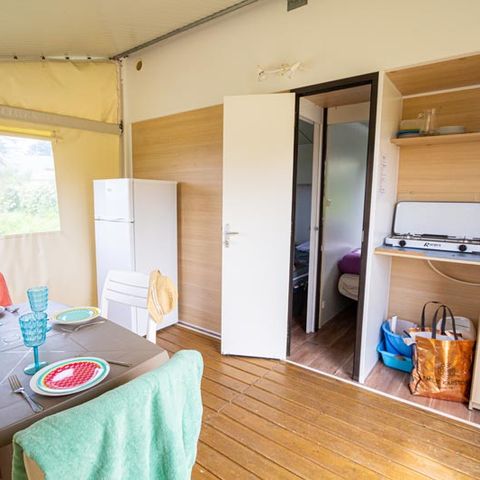 Bungalowtent 5 personen - Tithome 2 slaapkamers