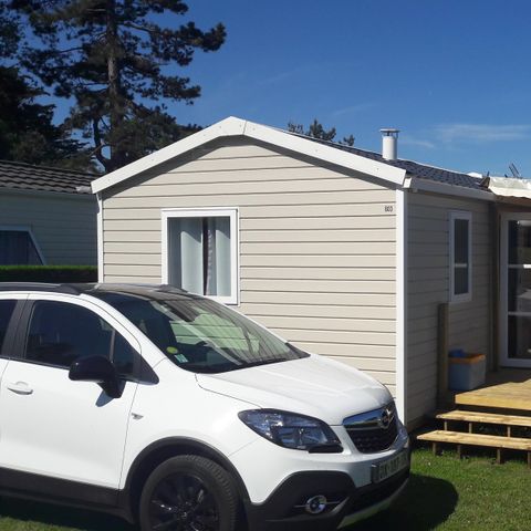 Stacaravan 6 personen - 3 slaapkamers