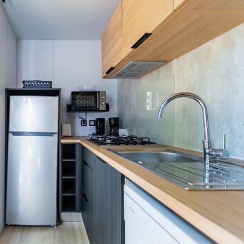 Stacaravan 6 personen - Premium 3bed. 6 + CLIM