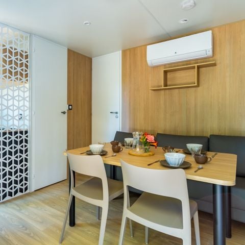 Stacaravan 6 personen - Premium 3bed. 6 + CLIM