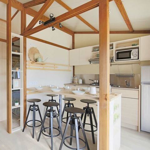 Chalet 6 personen - Comfort Cottage 3 Slaapkamers 6 Personen