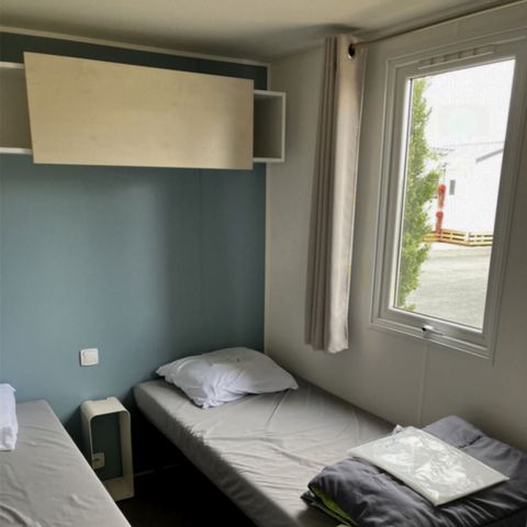 Stacaravan 6 personen - Premium 3 slaapkamers 6 personen