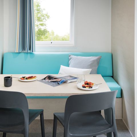 Stacaravan 6 personen - Premium 3 slaapkamers 6 personen