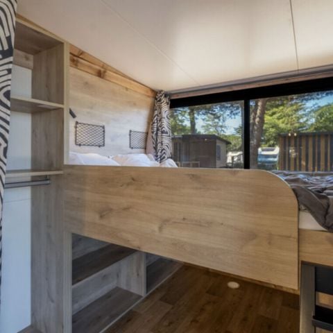 Mobilheim 4 personen - Tiny lodge 2 Zimmer 4 Personen Meerblick