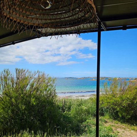 Stacaravan 4 personen - Kleine lodge 2 Slaapkamers 4 Personen Zeezicht