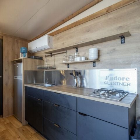 Mobilheim 4 personen - Tiny lodge 2 Zimmer 4 Personen Meerblick