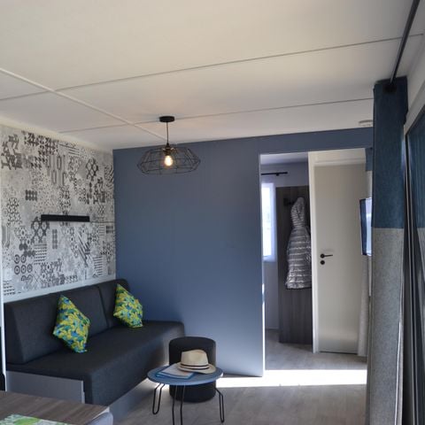 MOBILHOME 4 personnes - PRESTIGE VUE MER exceptionnelle !