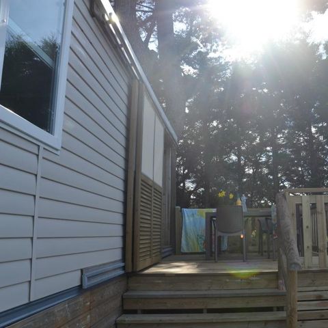 Stacaravan 6 personen - GD COMFORT ZEEZICHT (4 volwassenen + 2 kinderen) 31m² (31m²)