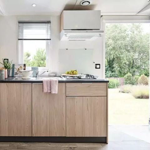Stacaravan 7 personen - Puffin 4 Kamers 7 Personen + TV