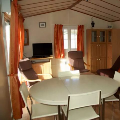 Mobilhome 6 personnes - Goélands 4 Pièces 6 Personnes + TV