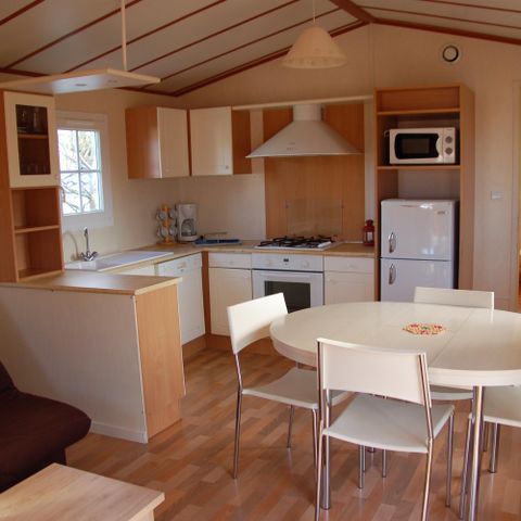 BUNGALOW 6 personnes - Goëland CONFORT 3 chambres
