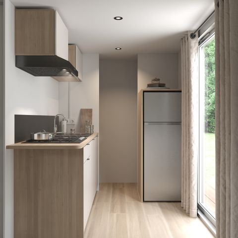 Stacaravan 4 personen - Grand Large PREMIUM 2 slaapkamers 4 pers - zaterdag