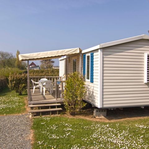 Mobile home 4 persons - Comfort mobile home 27m² - 2 bedrooms - covered terrace 4 pers