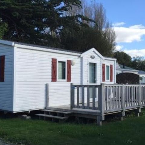 Mobilheim 4 personen - Mobilheim Confort 27m² - 2 Schlafzimmer - überdachte Terrasse 4 Pers.
