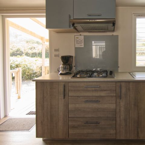 Mobile home 4 persons - Comfort mobile home 27m² - 2 bedrooms - covered terrace 4 pers