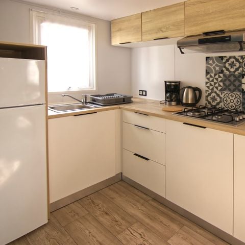 Mobile home 6 persons - Mobile home Premium 30m² - 2 bedrooms - covered terrace 4/6 pers