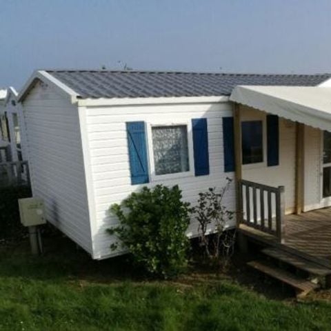 Mobilheim 6 Personen - Mobilheim Premium 31m² - 3 Schlafzimmer - überdachte Terrasse 6 Pers.