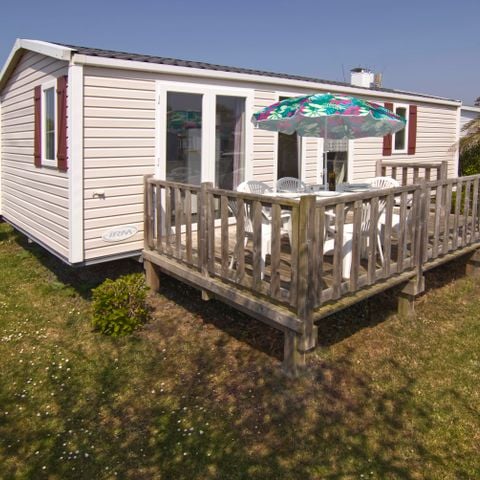 Mobile home 6 persons - Comfort mobile home 31m² - 3 bedrooms - terrace 6 pers