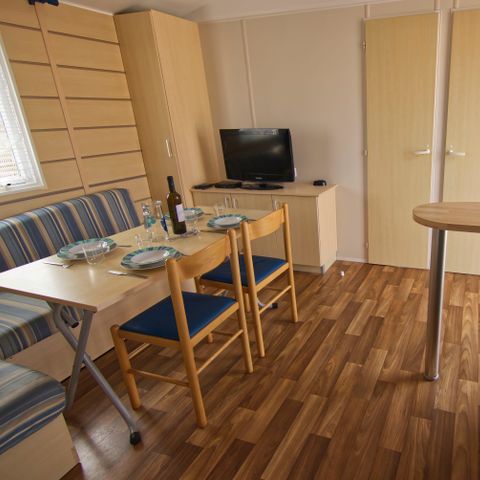 Stacaravan 4 personen -  Stacaravan Standaard 27m² - 2 kamers - terras 4 pers