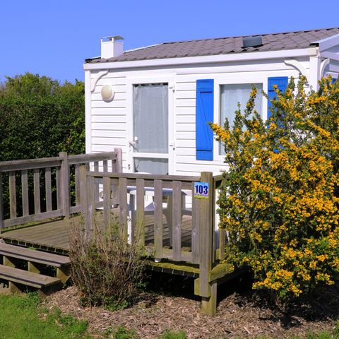 MOBILHOME 2 personnes - Mobil home Standard 16m² - 1 chambre - terrasse 2 pers
