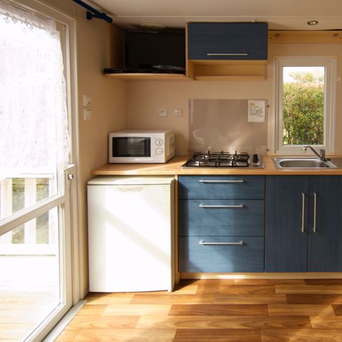 MOBILHOME 2 personas - Mobil home Standard 16m² - 1 habitación - terraza 2 pers