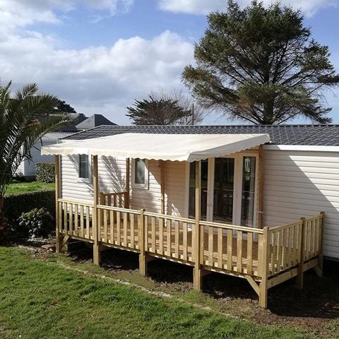 MOBILE HOME 8 people -  Mobile home Premium 38m² - 4 bedrooms - covered terrace 8 pers