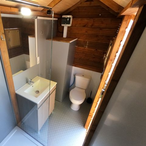 AUßERGEWÖHNLICHE UNTERKUNFT 2 Personen - Cottage Standard 12 m² - Terrasse