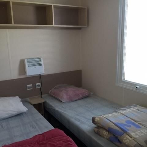 MOBILHOME 4 personas - Confort 27m² - 2 habitaciones - terraza cubierta - 11 noches