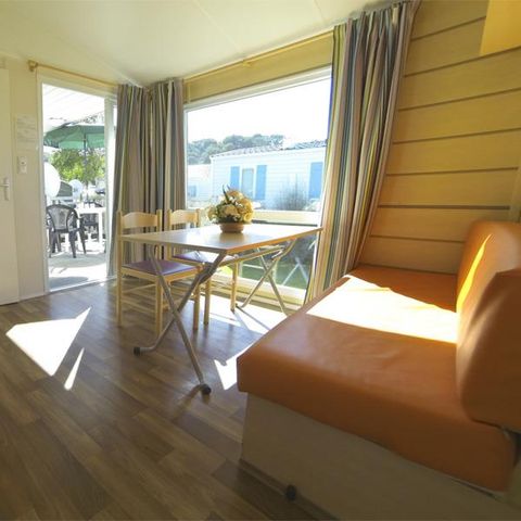 BUNGALOW 4 personnes - Confort 27m² - 2 chambres - terrasse couverte - 11 nuits