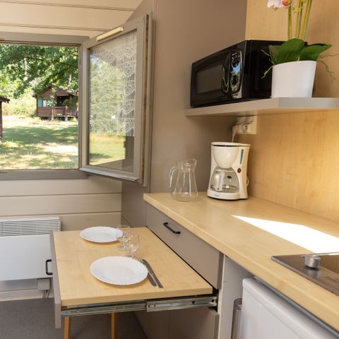 Chalet 2 persons - Chalet Mini (without sanitary facilities)