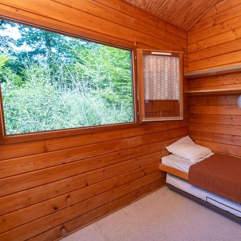 Chalet 4 personen - Chalet Mini - 1 slaapkamer (geen badkamer)