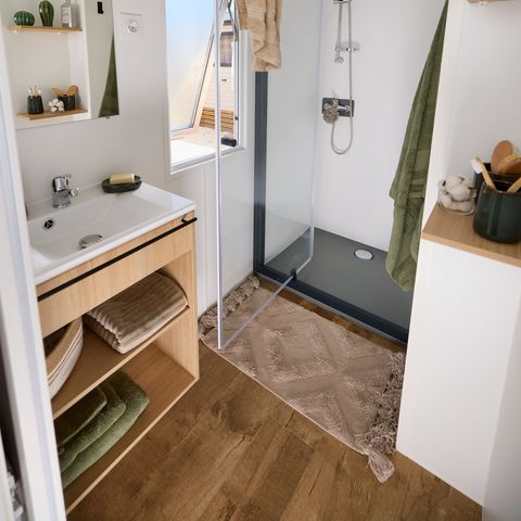 Mobilheim 4 Personen - Komfort - 2 Zimmer
