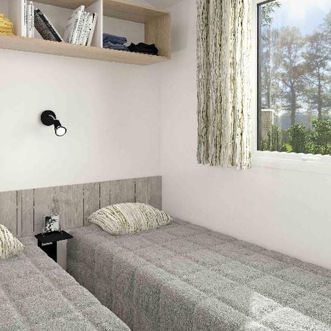 MOBILHOME 4 personas - Terraza confort - Lado mar