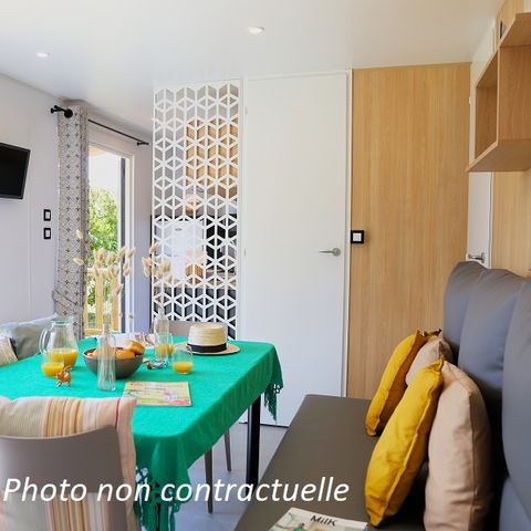 MOBILHOME 6 personas - Grand Large 34m² (3 habitaciones) + terraza