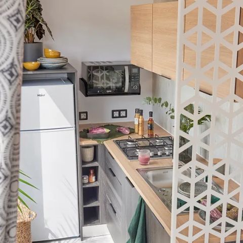 CASA MOBILE 6 persone - Grande 34m² (3 camere da letto) + terrazza