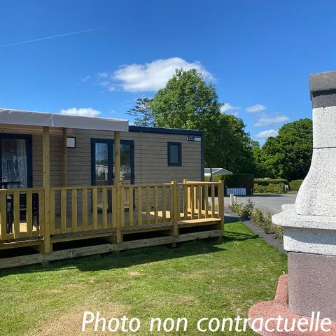 Stacaravan 4 personen - Grand Large 30m² (2 kamers) + terras