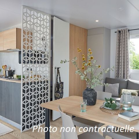 MOBILHOME 4 personnes - Grand Large 30m² (2 chambres) + terrasse