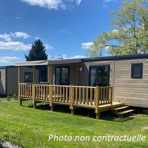 MOBILHOME 4 personnes - Grand Large 30m² (2 chambres) + terrasse