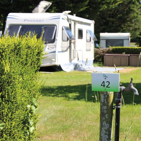 Stellplatz - Komfort + Strom + Wasser