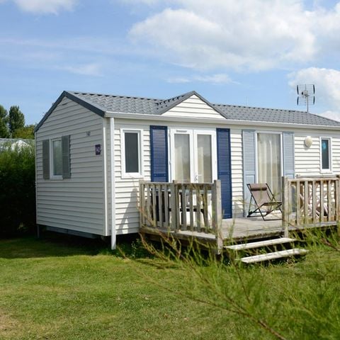 Stacaravan 4 personen - Klassiek (2 slaapkamers)