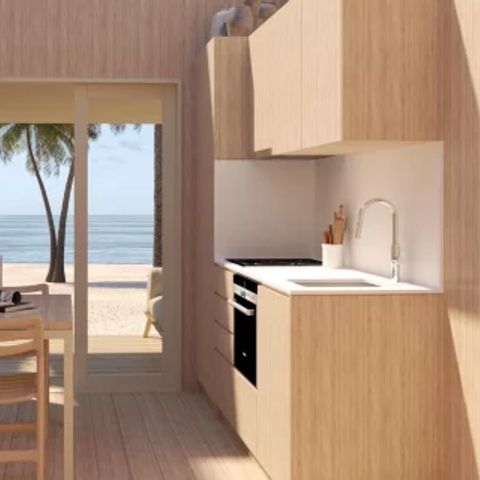 Stacaravan 4 personen - HIDRA STRAND HUISDIEREN